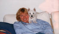 Murphy & Me in 1995 - she was 2 months old